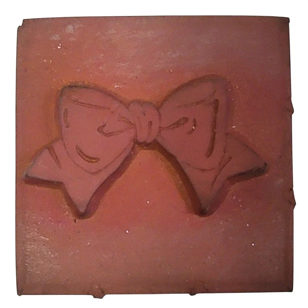 VTG Bow Rubber Stamp Set 5‎ Pc Foam Crafts Scrapbooking Card Making Bundle Lot